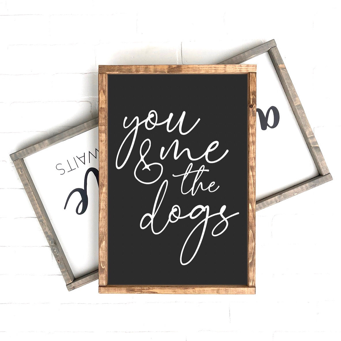 You Me & the Dogs | 12x18 | 18x24 | 24x36