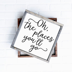 Oh, The Places You'll Go! | 12x12