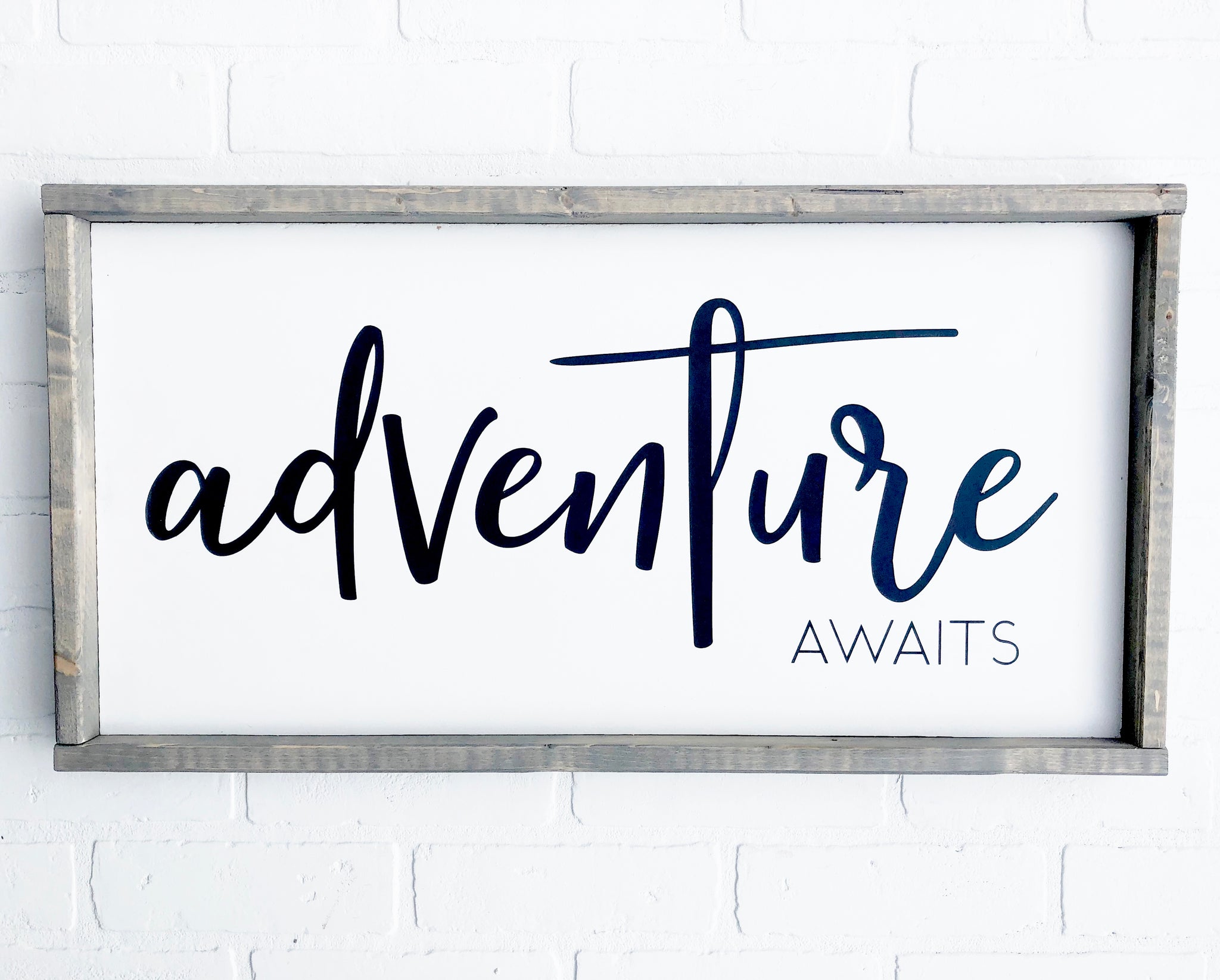 Adventure Awaits | 12x24