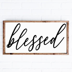 Blessed | 12x24