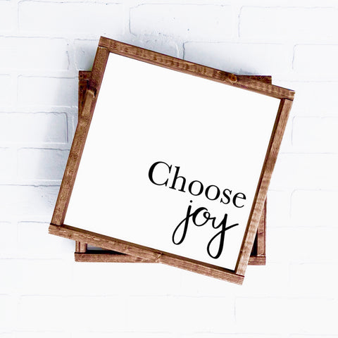 Choose Joy | 12x12