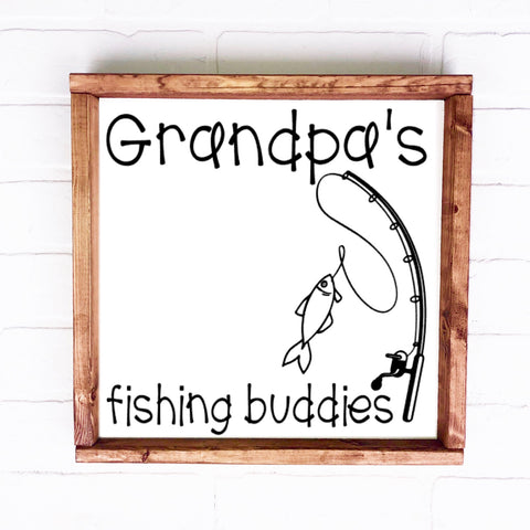 Fishing Buddies | 12x12