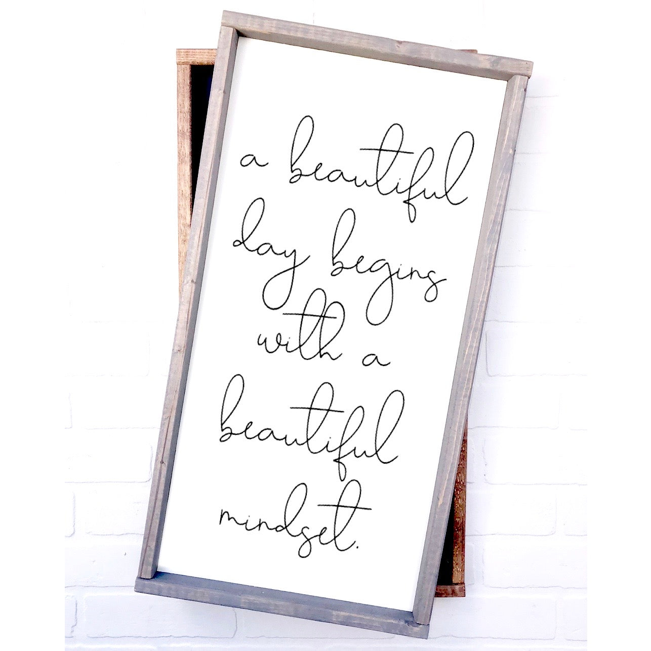 Beautiful Mindset | 12x24