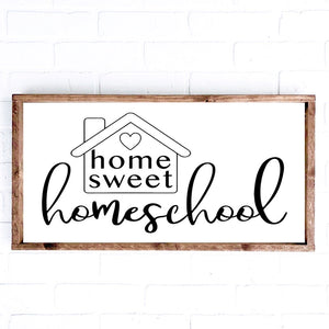 Home Sweet Homeschool | 12x24