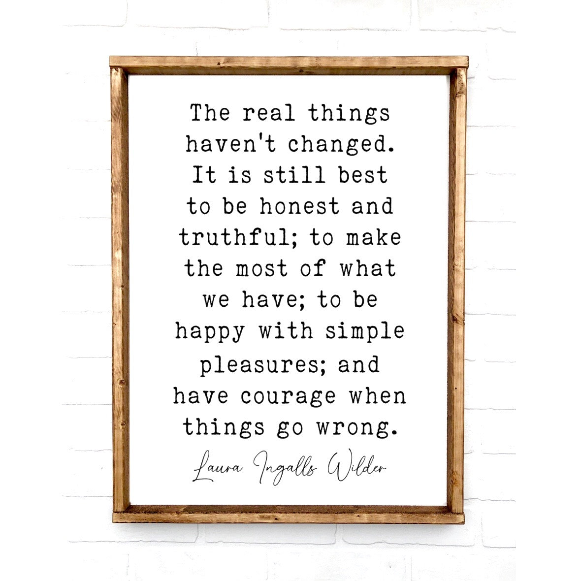 The Real Things | 12x18 | 18x24