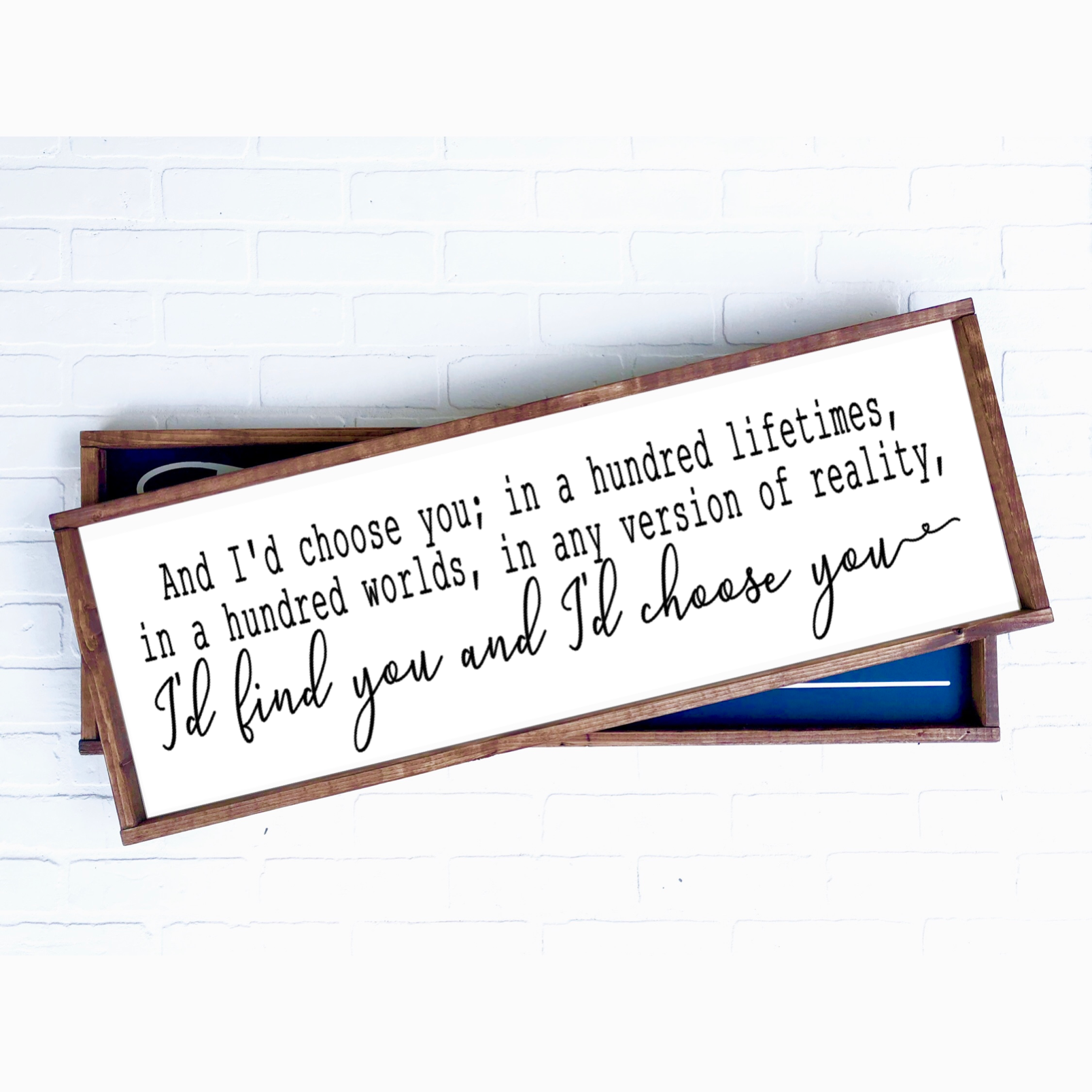 I'd Choose You | 12x36