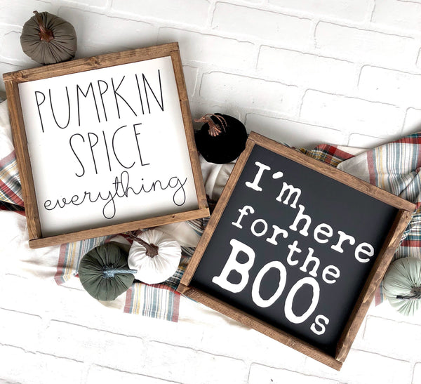 Pumpkin Spice Everything | 12x12