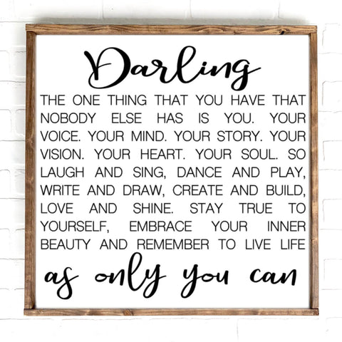 Darling | 24x24