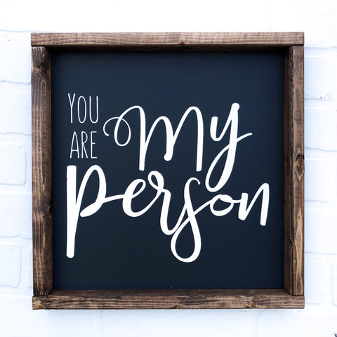 STOCK SALE My Person | 12x12