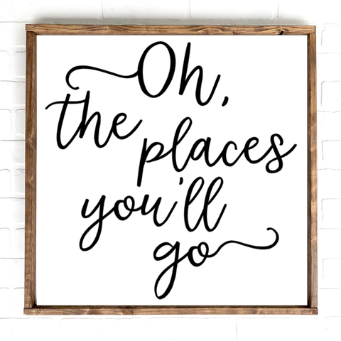 Oh, The Places You'll Go! | 24x24